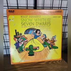 Walt Disney's Snow White and the Seven Dwarfs Vinyl Record